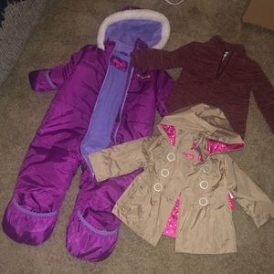 Outerwear bundle.